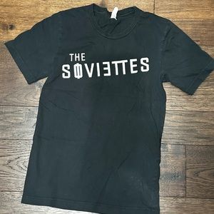 The Soviettes XS punk rock tshirt